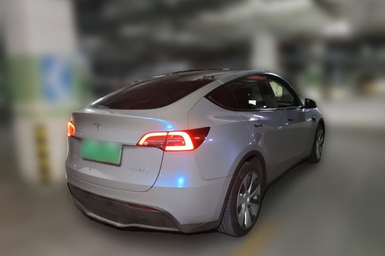 Used Tesla Model Y 2022 Revised Version Rear-Wheel Drive Rear Right 45 Deg