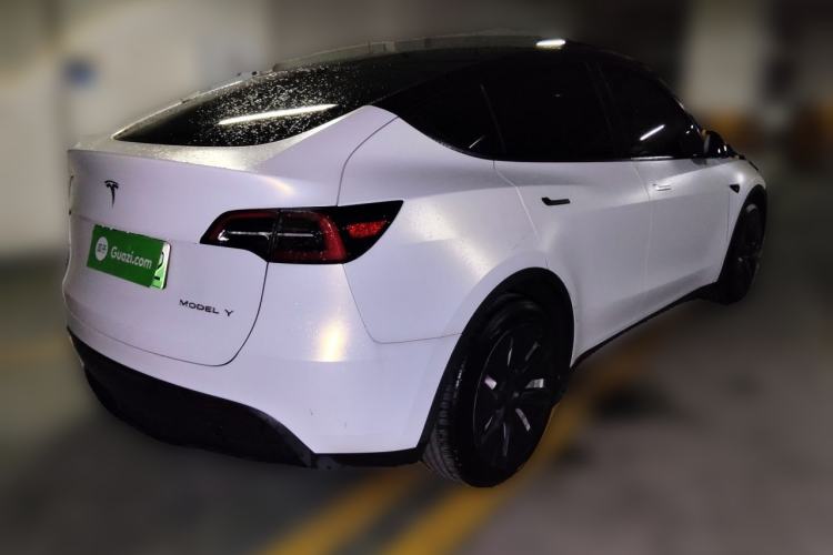 Used Tesla Model Y 2022 Revised Version Rear-Wheel Drive Rear Right 45 Deg
