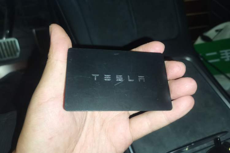 Used Tesla Model Y 2022 Revised Version Rear-Wheel Drive Vehicle Key