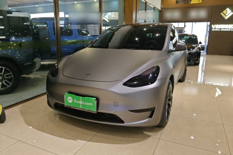 Used Tesla Model Y 2022 Revised Version Rear-Wheel Drive Guazi used car, China used car export, Used car for sale, Used Tesla cars, Cheapest cars for sale, Electric vehicle, New energy car