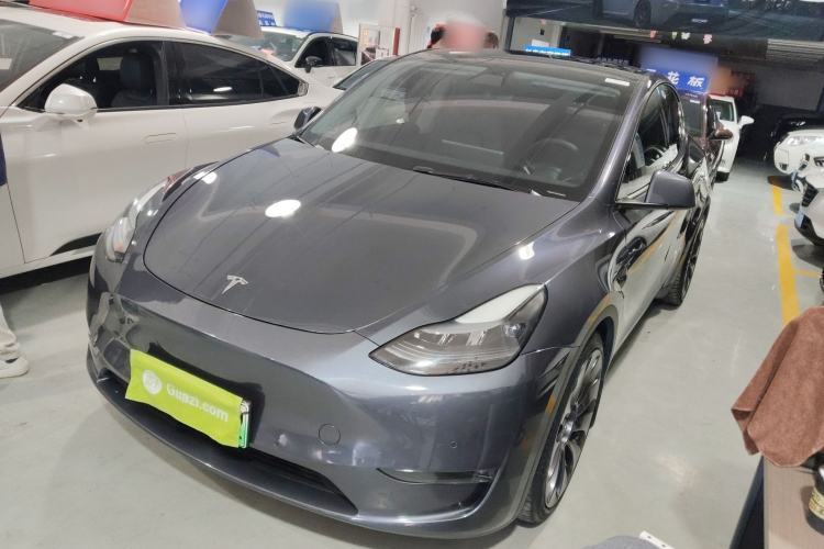 Used Tesla Model Y 2022 Performance High-Performance All-Wheel-Drive Version Guazi used car, China used car export, Used car for sale, Used Tesla cars, Cheapest cars for sale, Electric vehicle, New energy car