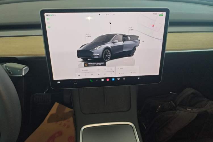 Used Tesla Model Y 2022 Revised Version Rear-Wheel Drive Audio And AC Panel