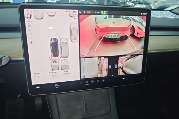 Used Tesla Model Y 2022 Rear-Wheel-Drive Version Audio And AC Panel