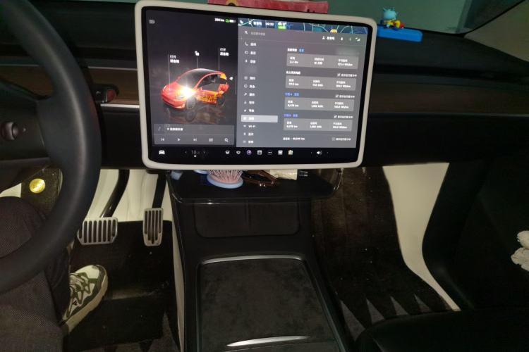 Used Tesla Model Y 2022 Revised Version Rear-Wheel Drive Audio And AC Panel