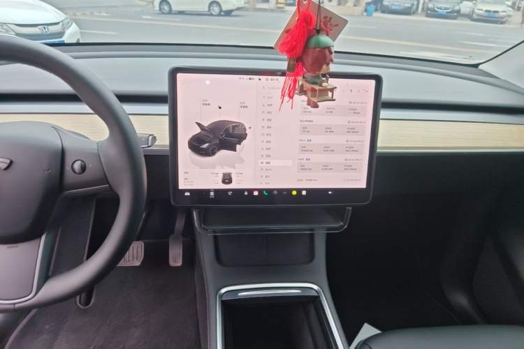 Used Tesla Model Y 2022 Revised Version Rear-Wheel Drive Audio And AC Panel