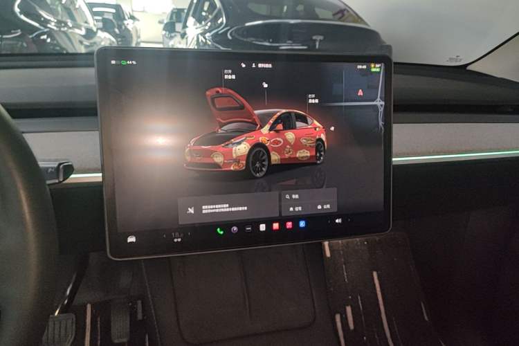 Used Tesla Model Y 2022 Rear-Wheel-Drive Version Audio And AC Panel