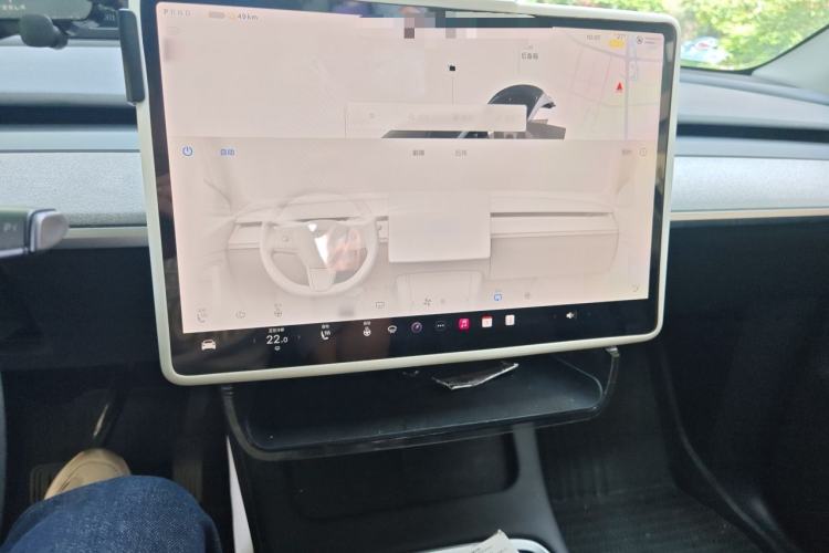Used Tesla Model Y 2022 Rear-Wheel-Drive Version Audio And AC Panel
