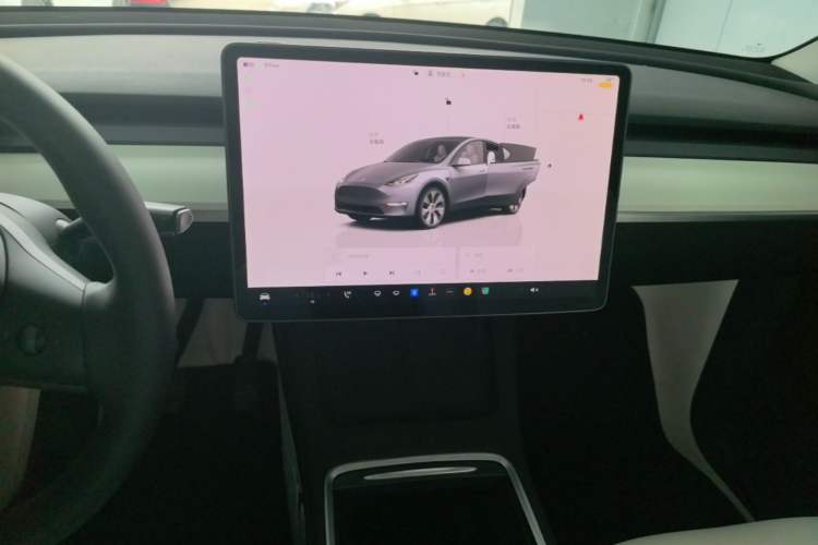 Used Tesla Model Y 2022 Revised Version Rear-Wheel Drive Audio And AC Panel