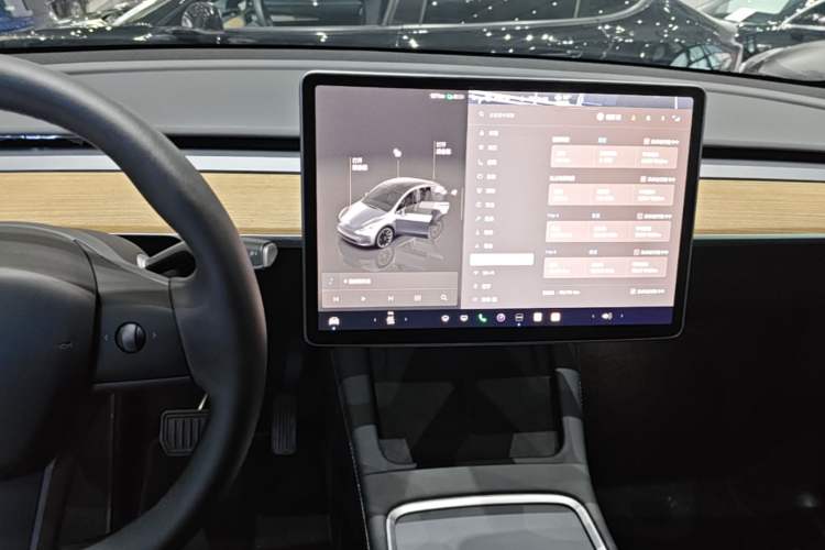 Used Tesla Model Y 2022 Revised Version Rear-Wheel Drive Audio And AC Panel