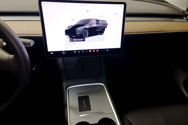 Used Tesla Model Y 2022 Rear-Wheel-Drive Version Audio And AC Panel