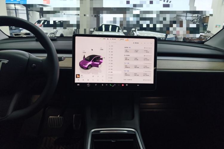 Used Tesla Model Y 2022 Revised Version Rear-Wheel Drive Audio And AC Panel