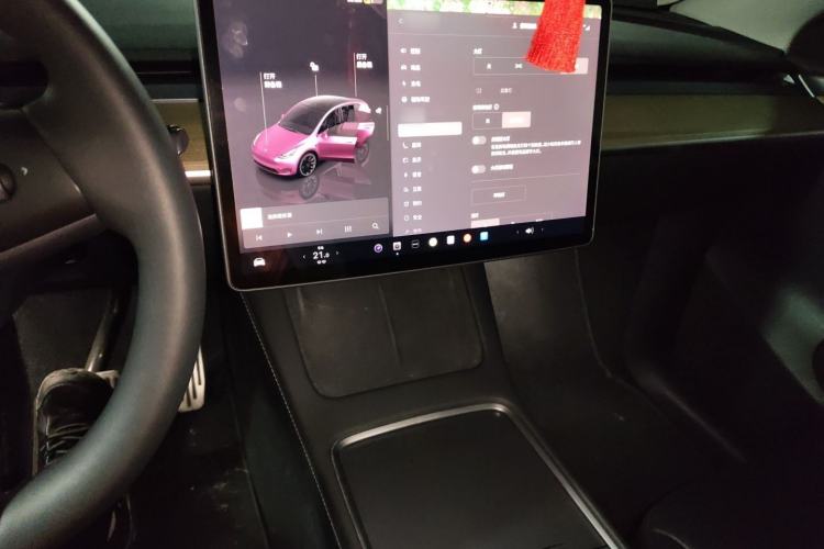 Used Tesla Model Y 2022 Revised Version Rear-Wheel Drive Audio And AC Panel