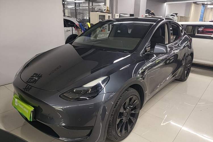 Used Tesla Model Y 2022 Rear-Wheel-Drive Version Guazi used car, China used car export, Used car for sale, Used Tesla cars, Cheapest cars for sale, Electric vehicle, New energy car