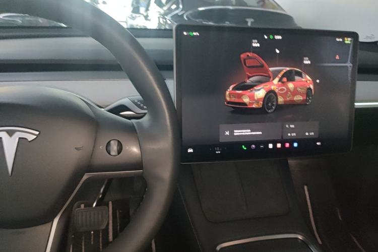 Used Tesla Model Y 2022 Rear-Wheel-Drive Version Center Console