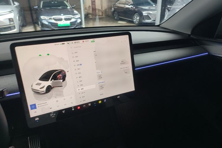 Used Tesla Model Y 2022 Revised Version Rear-Wheel Drive Center Console