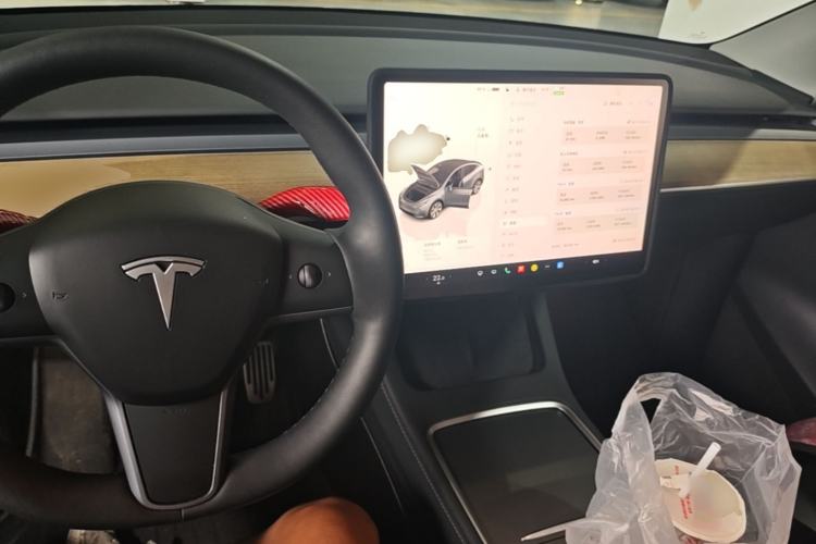 Used Tesla Model Y 2022 Revised Version Rear-Wheel Drive Center Console