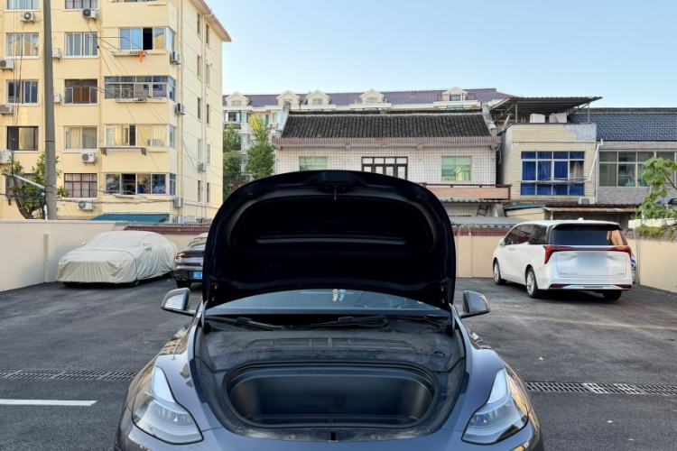 Used Tesla Model Y 2022 Revised Version Rear-Wheel Drive Engine Bay