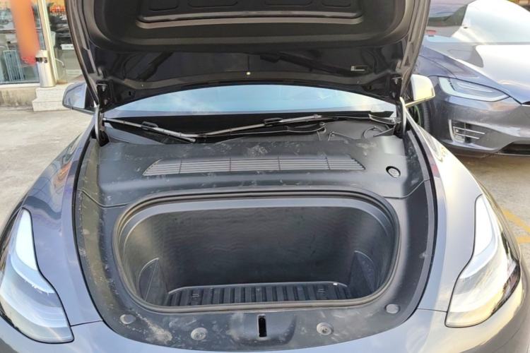 Used Tesla Model Y 2022 Revised Version Rear-Wheel Drive Engine Bay