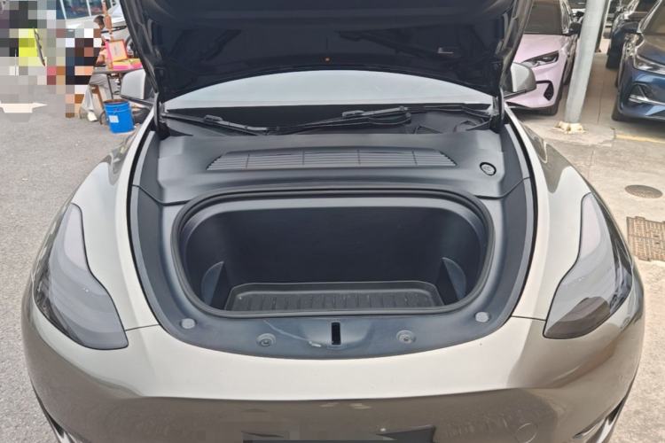 Used Tesla Model Y 2022 Revised Version Rear-Wheel Drive Engine Bay