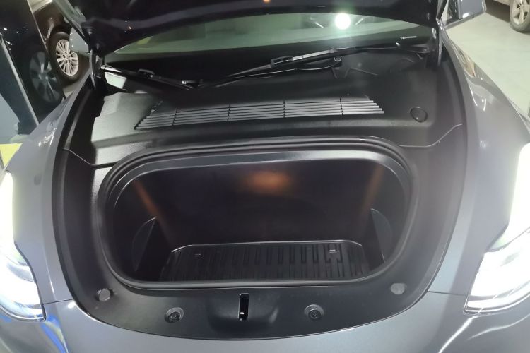 Used Tesla Model Y 2022 Revised Version Rear-Wheel Drive Engine Bay