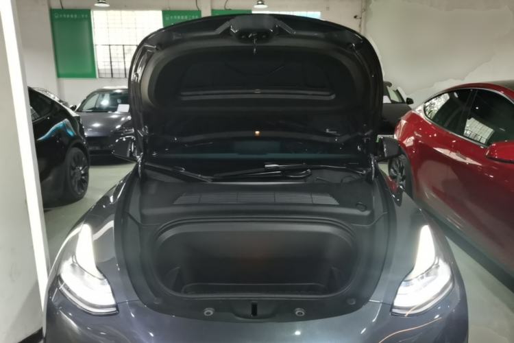Used Tesla Model Y 2022 Revised Version Rear-Wheel Drive Engine Bay