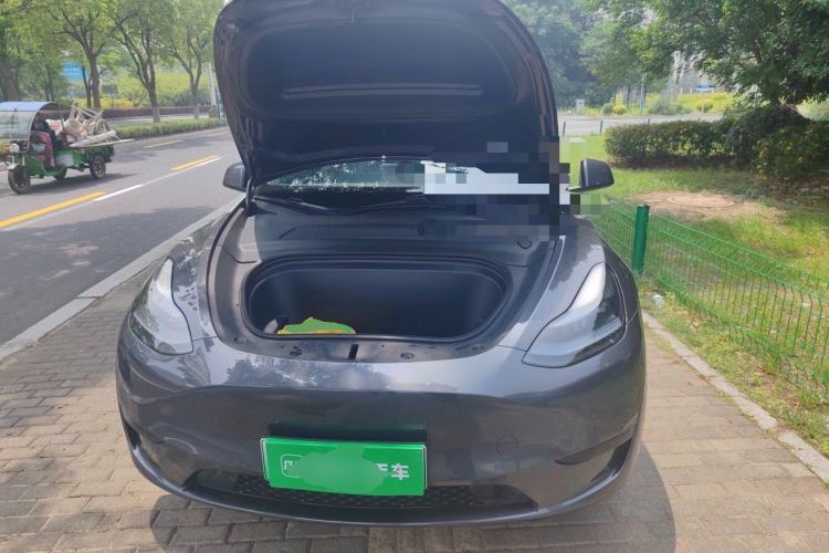 Used Tesla Model Y 2022 Revised Version Rear-Wheel Drive Engine Bay