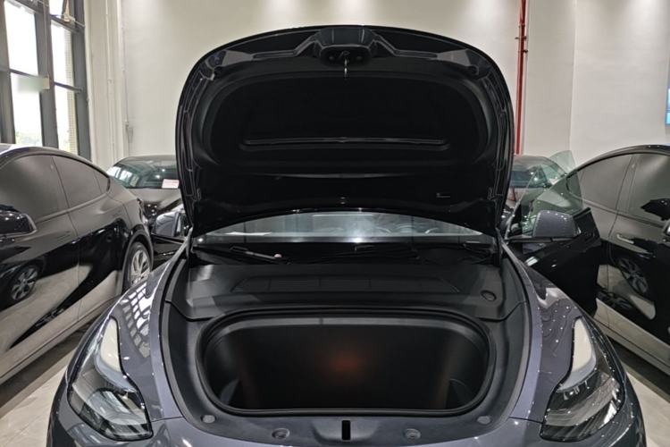Used Tesla Model Y 2022 Revised Version Rear-Wheel Drive Engine Bay