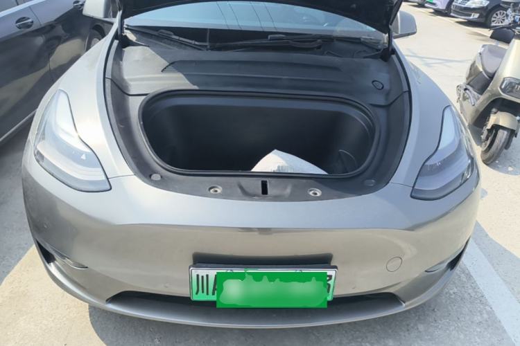 Used Tesla Model Y 2022 Long-Range All-Wheel-Drive Version Engine Bay