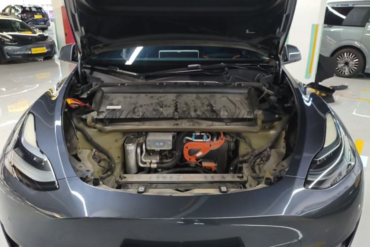 Used Tesla Model Y 2022 Revised Version Rear-Wheel Drive Engine Bay