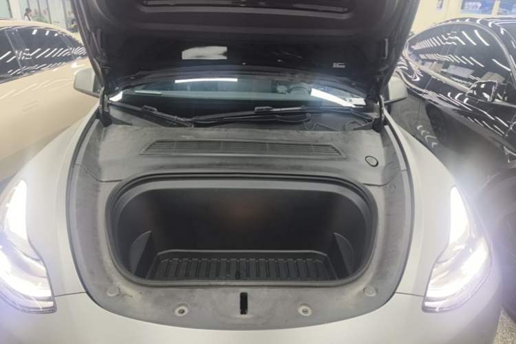 Used Tesla Model Y 2022 Long-Range All-Wheel-Drive Version Engine Bay