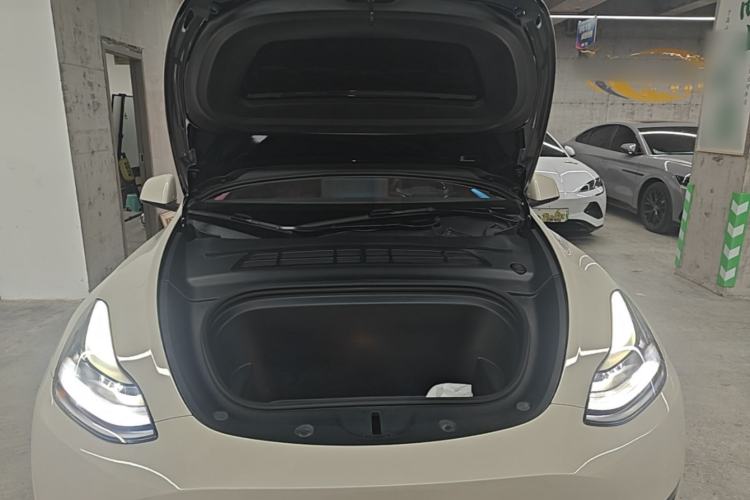 Used Tesla Model Y 2022 Revised Version Rear-Wheel Drive Engine Bay