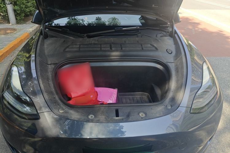 Used Tesla Model Y 2022 Revised Version Rear-Wheel Drive Engine Bay