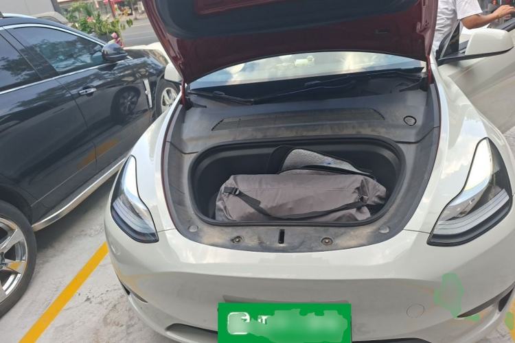 Used Tesla Model Y 2022 Revised Version Rear-Wheel Drive Engine Bay
