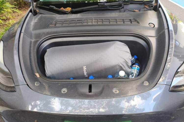 Used Tesla Model Y 2022 Revised Version Rear-Wheel Drive Engine Bay