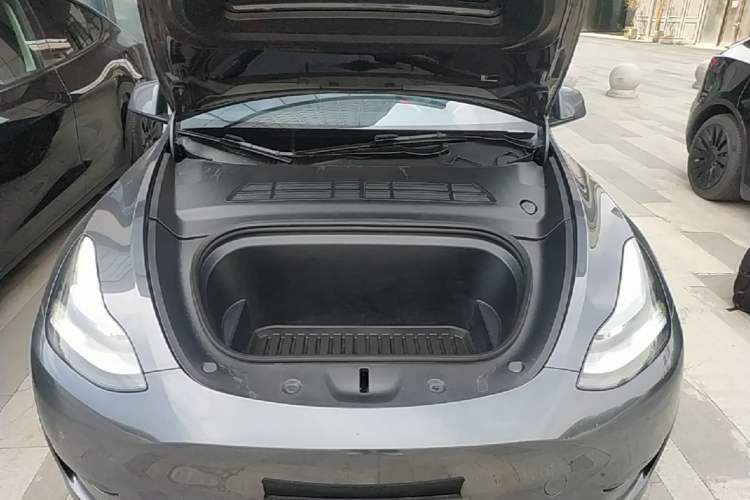 Used Tesla Model Y 2022 Revised Version Rear-Wheel Drive Engine Bay