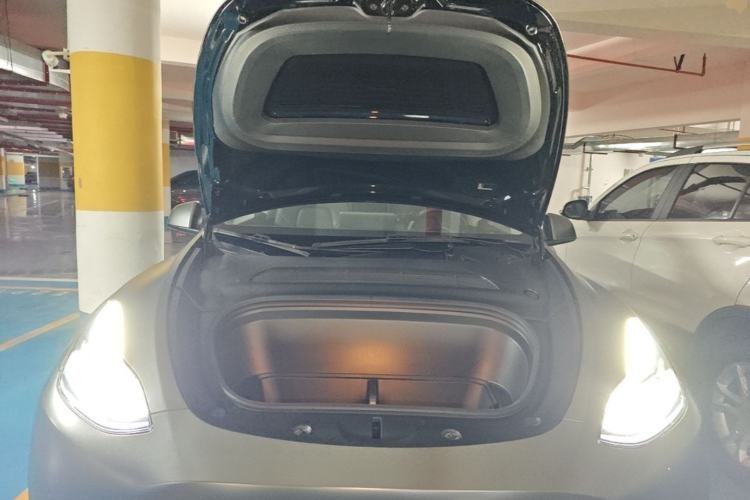 Used Tesla Model Y 2022 Revised Version Rear-Wheel Drive Engine Bay