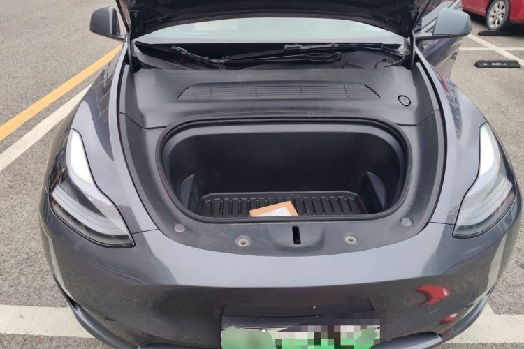 Used Tesla Model Y 2022 Revised Version Rear-Wheel Drive Engine Bay