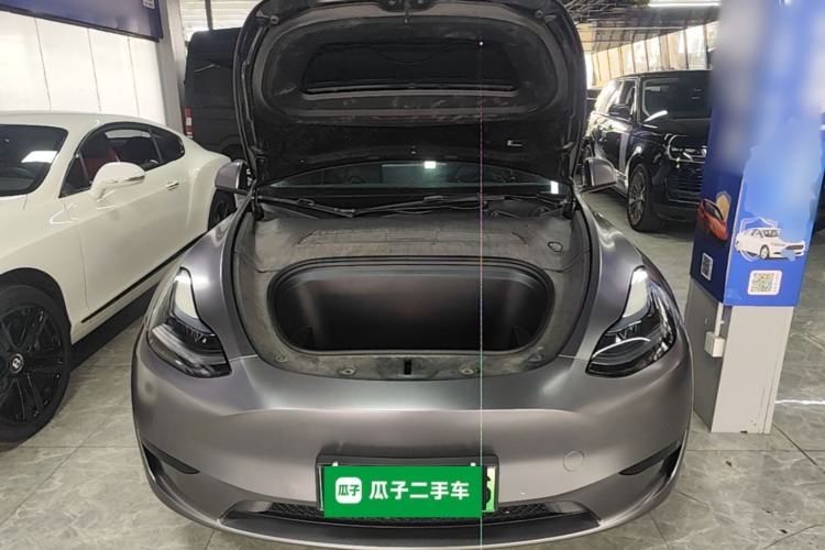 Used Tesla Model Y 2022 Rear-Wheel-Drive Version Engine Bay