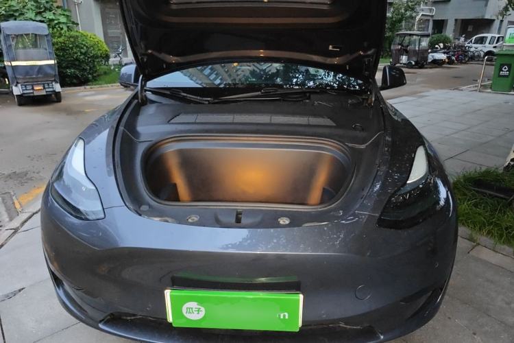 Used Tesla Model Y 2022 Revised Version Rear-Wheel Drive Engine Bay