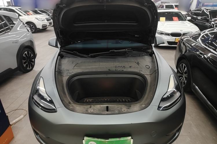 Used Tesla Model Y 2022 Long-Range All-Wheel-Drive Version Engine Bay