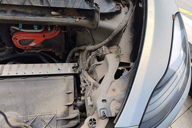 Used Tesla Model Y 2022 Rear-Wheel-Drive Version Engine Bay Left