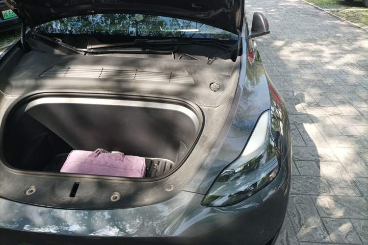 Used Tesla Model Y 2022 Rear-Wheel-Drive Version Engine Bay Left
