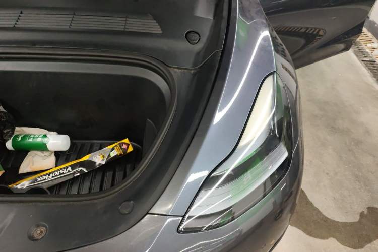 Used Tesla Model Y 2022 Revised Version Rear-Wheel Drive Engine Bay Left