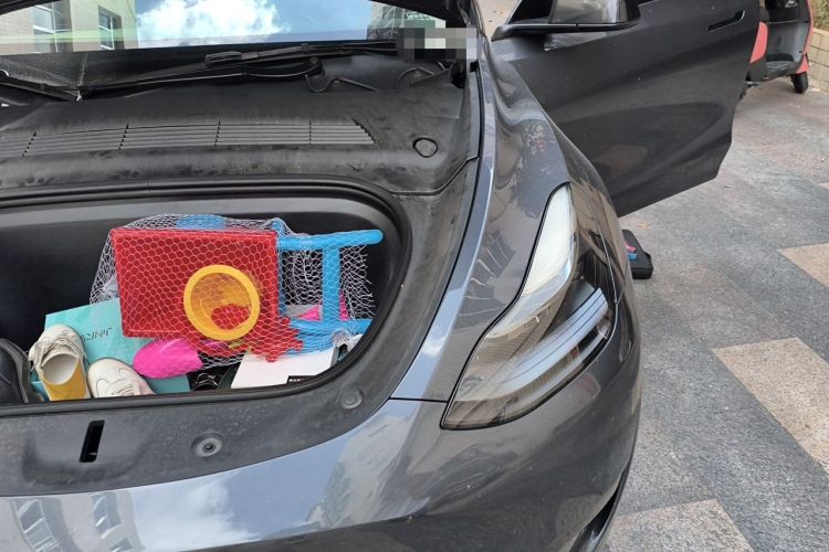 Used Tesla Model Y 2022 Revised Version Rear-Wheel Drive Engine Bay Left