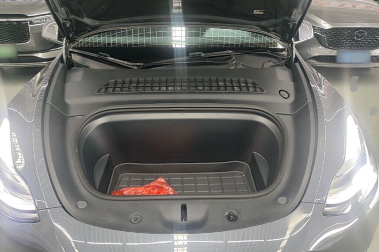 Used Tesla Model Y 2022 Revised Version Long-Range All-Wheel Drive Engine Bay