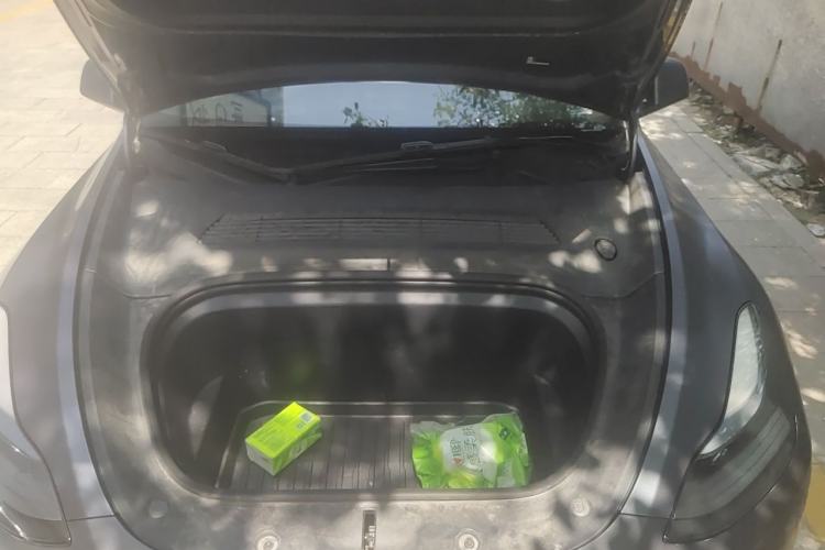 Used Tesla Model Y 2022 Revised Version Rear-Wheel Drive Engine Bay