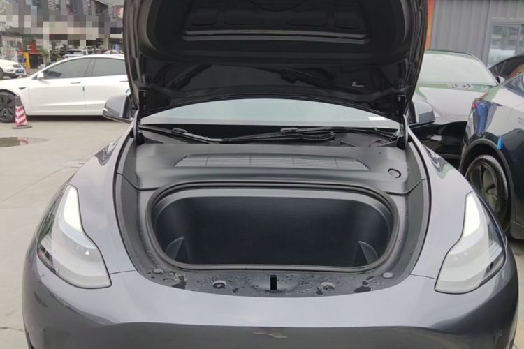 Used Tesla Model Y 2022 Revised Version Rear-Wheel Drive Engine Bay