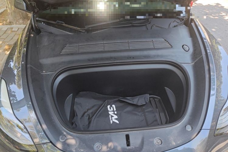Used Tesla Model Y 2022 Revised Version Rear-Wheel Drive Engine Bay
