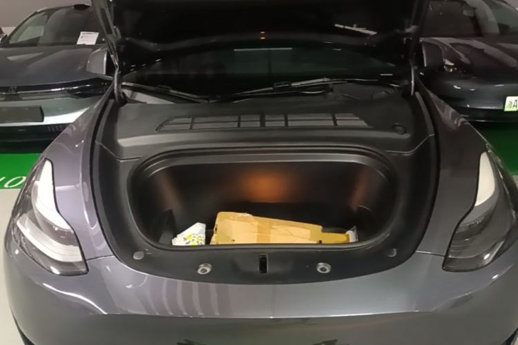 Used Tesla Model Y 2022 Revised Version Rear-Wheel Drive Engine Bay