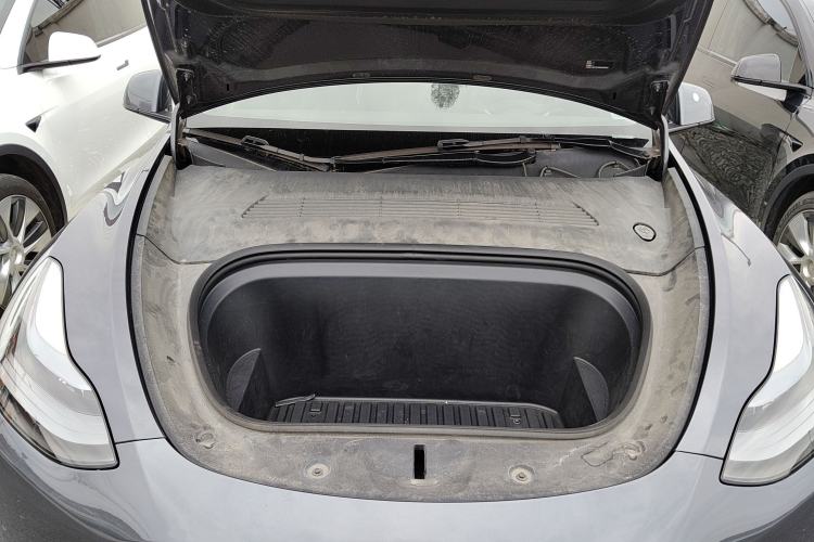 Used Tesla Model Y 2022 Revised Version Rear-Wheel Drive Engine Bay